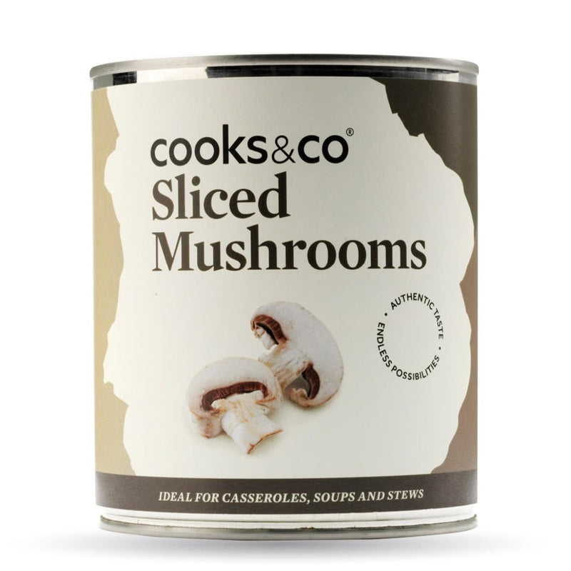 Sliced Mushrooms - 800g Can